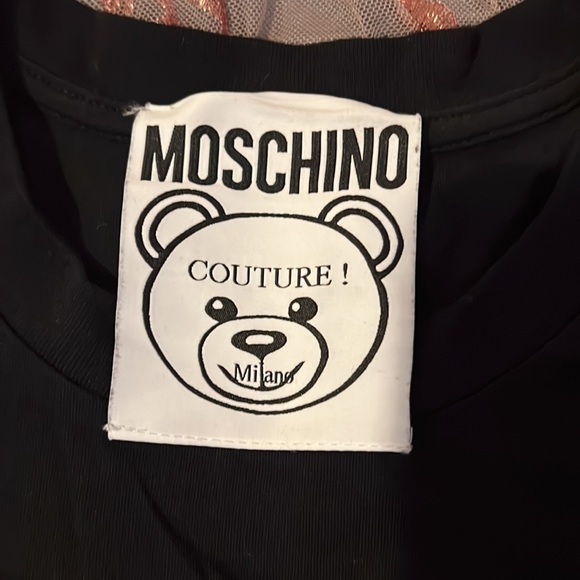 MOSCHiNO‼️TEDDy BEAR LOGO T-SHiRT🧸🐻 - Picture 3 of 5